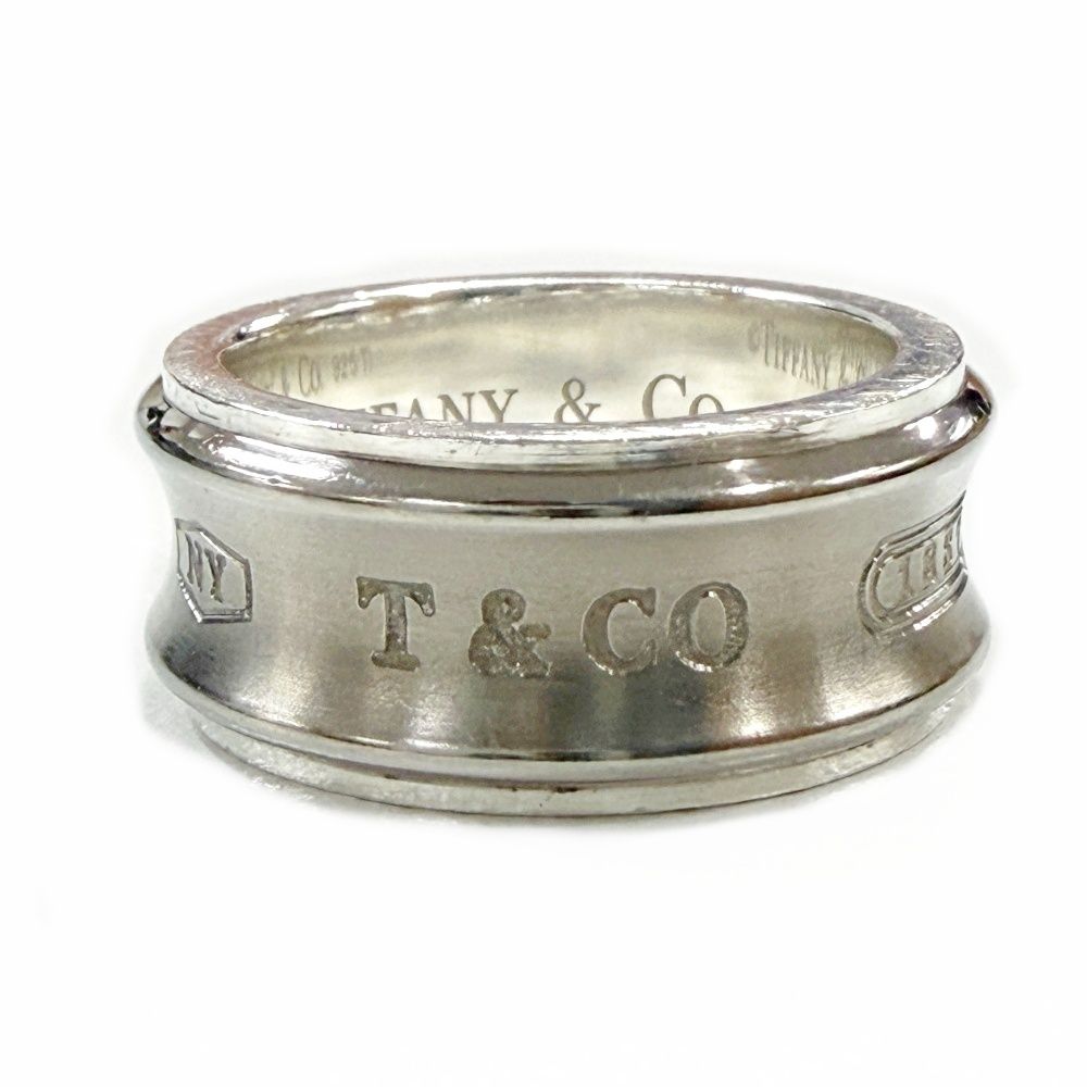 Tiffany & Co Silver Titanium Narrow Ring