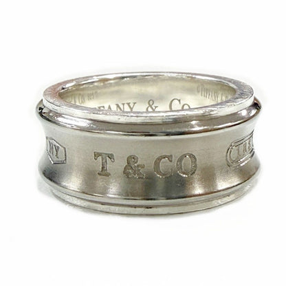 Tiffany & Co Silver Titanium Narrow Ring