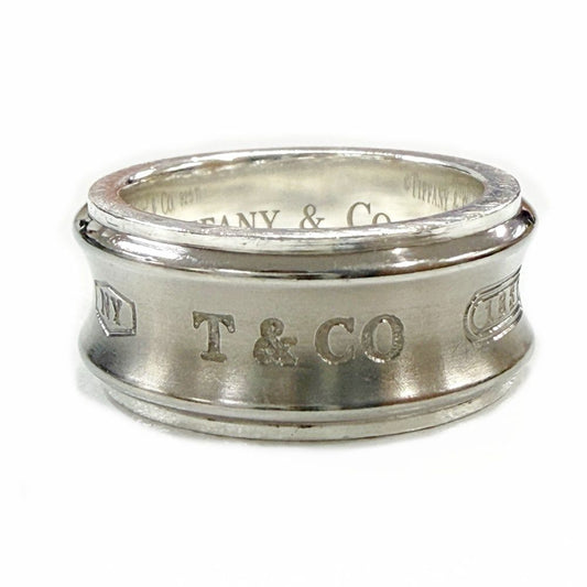 Tiffany & Co Silver Titanium Narrow Ring