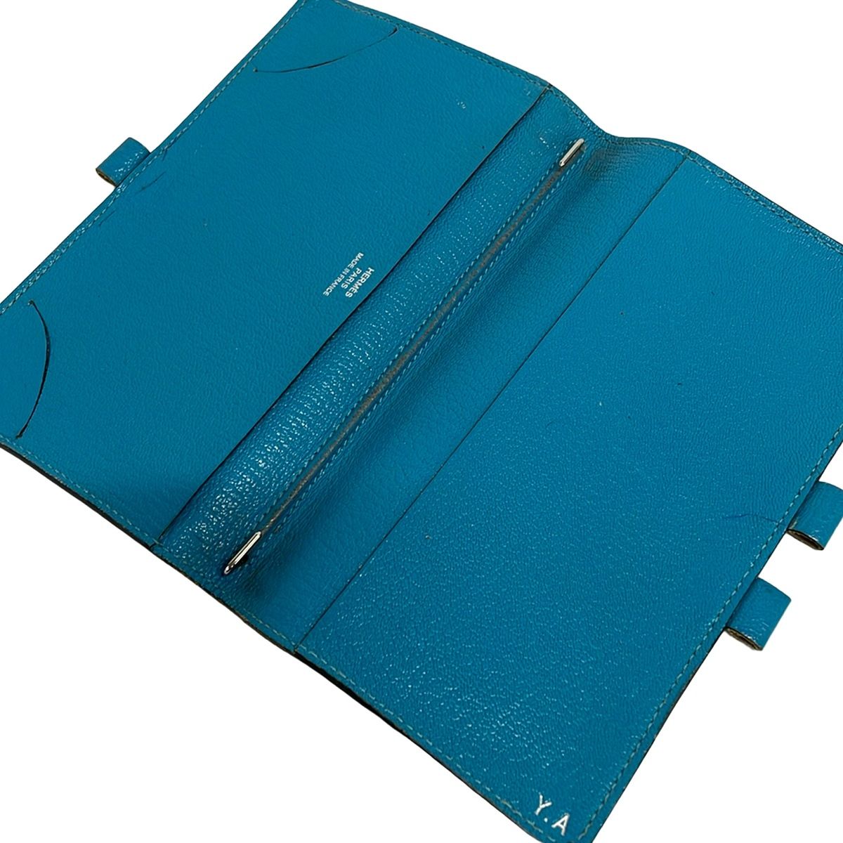 Hermes Notebook Vision Blue Paon Initial Agenda — view 3