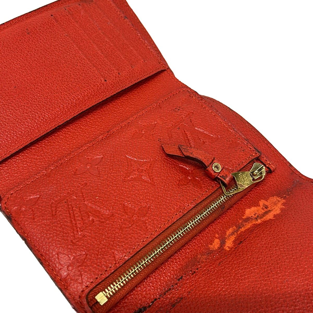 Louis Vuitton Trifold Wallet Monogram Empreinte Portefeuille Curille Compact — view 3