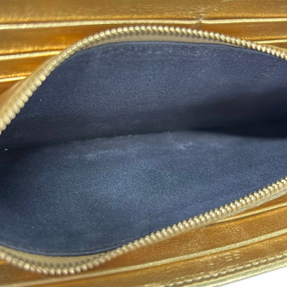 Fendi Wallet Gold Leather — view 5