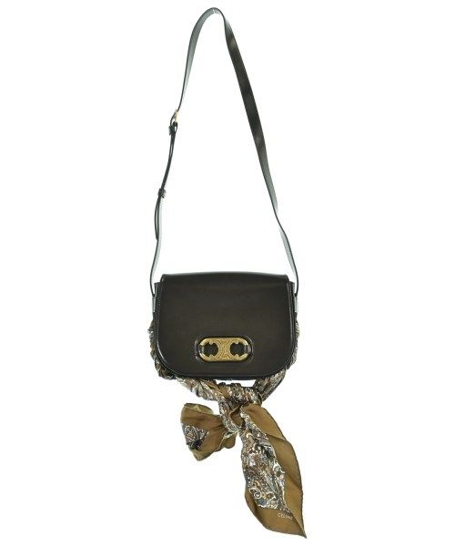 Celine Shoulder Bag Brown — view 3