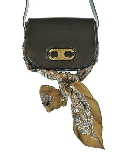 Celine Shoulder Bag Brown