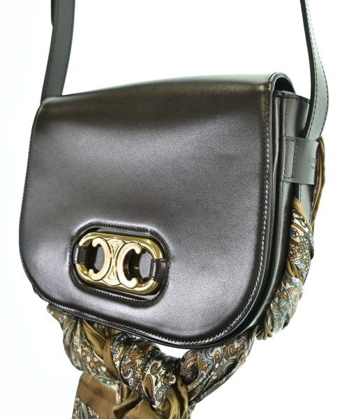 Celine Shoulder Bag Brown — view 6