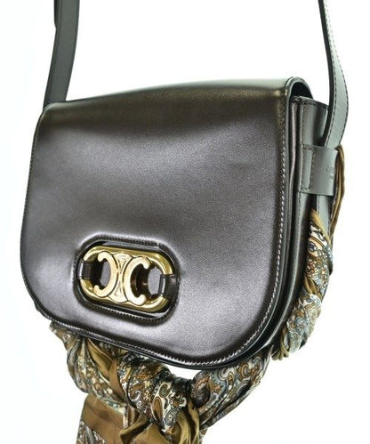 Celine Shoulder Bag Brown — view 6