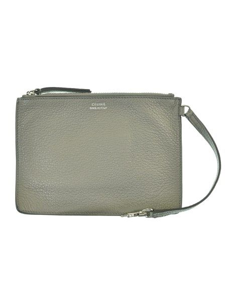 Celine Shoulder Bag Gray — view 9