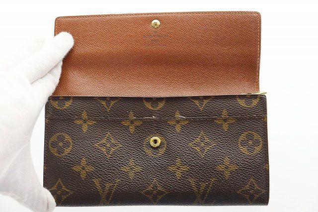 Louis Vuitton Pochette Porte Monet Cles Wallet Monogram — view 6
