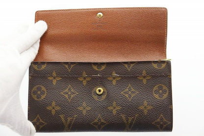 Louis Vuitton Pochette Porte Monet Cles Wallet Monogram — view 6