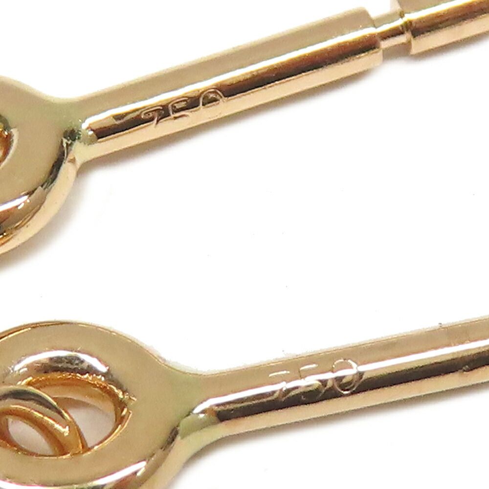 Hermes Earrings Chaine D'ancre Farandole Pink Gold — view 7