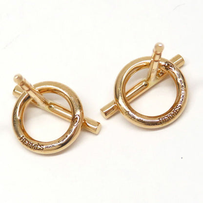 Hermes Earrings Echappee Pink Gold — view 4