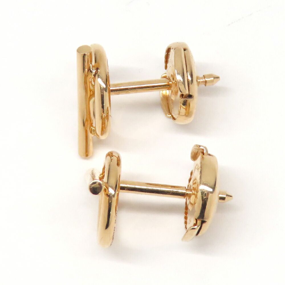 Hermes Earrings Echappee Pink Gold — view 3