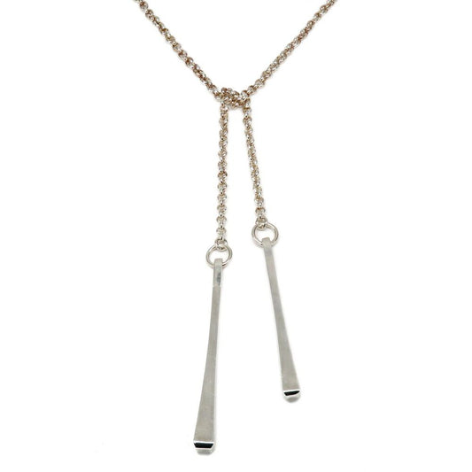 Hermes Necklace Cour de Forges Silver