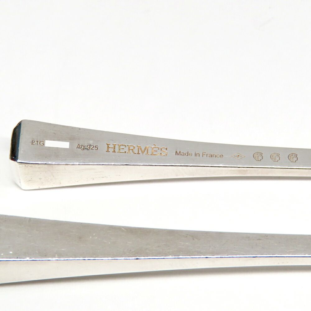 Hermes Necklace Cour de Forges Silver — view 8