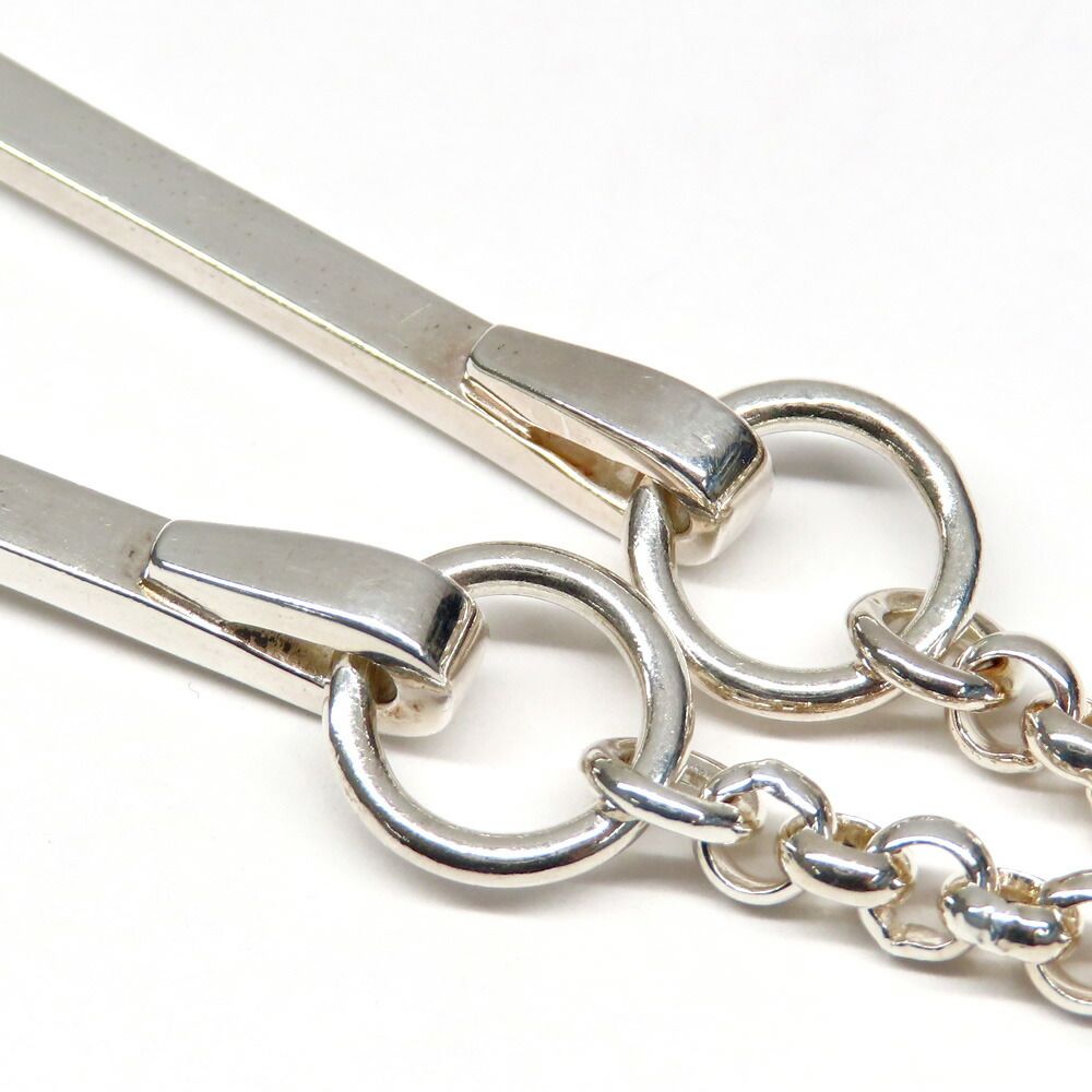 Hermes Necklace Cour de Forges Silver — view 5