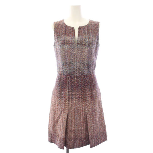 Chanel Dress Long Sleeveless Multicolor