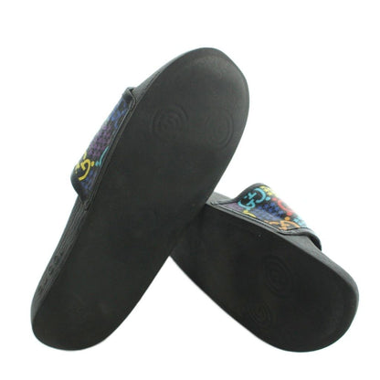 Gucci GG Psychedelic Slide Sandals Beach Multicolor — view 5