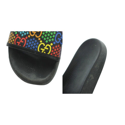 Gucci GG Psychedelic Slide Sandals Beach Multicolor — view 9