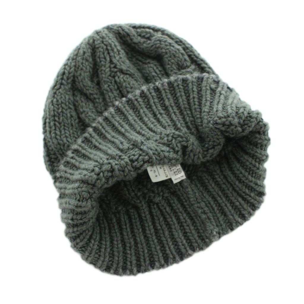Brunello Cucinelli Hat Knit Cap Cashmere Gray — view 7