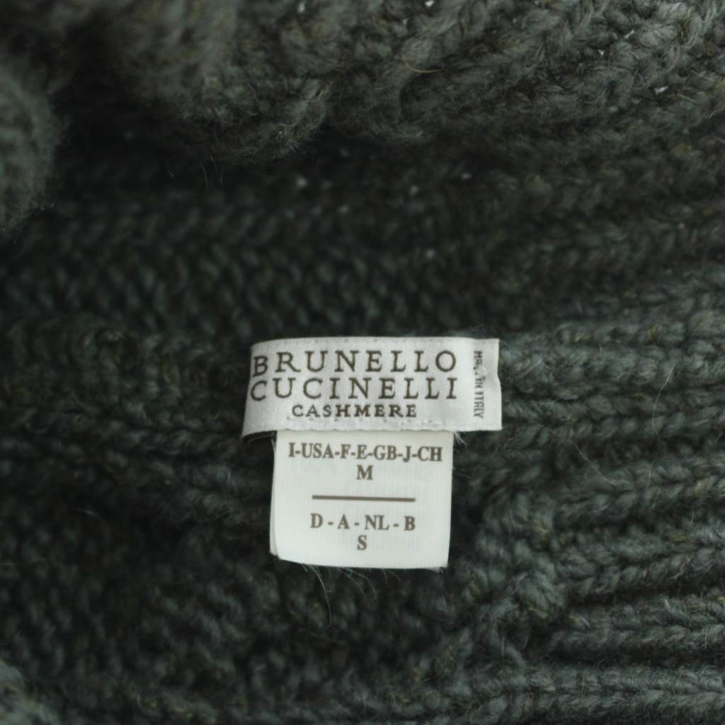 Brunello Cucinelli Hat Knit Cap Cashmere Gray — view 8