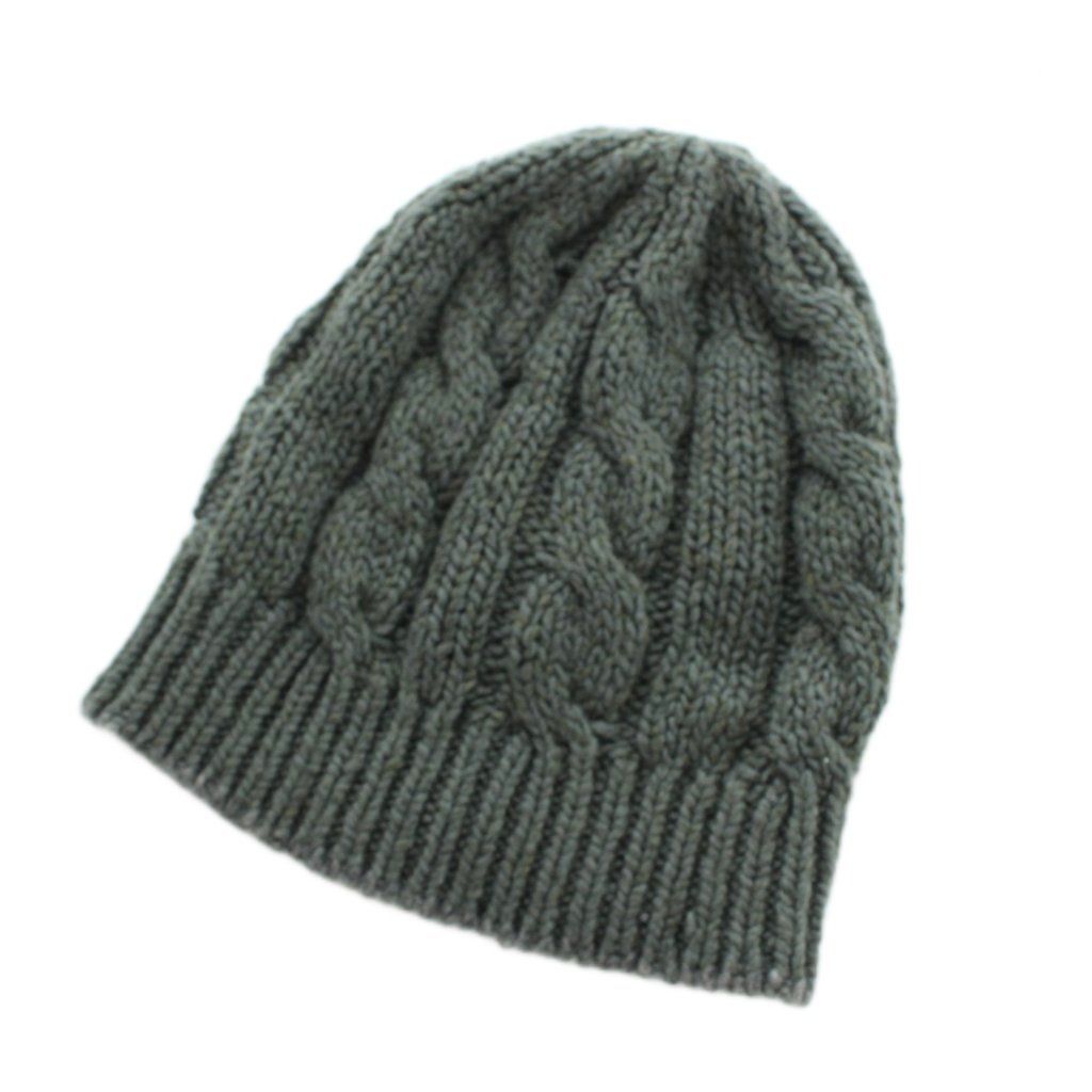 Brunello Cucinelli Hat Knit Cap Cashmere Gray