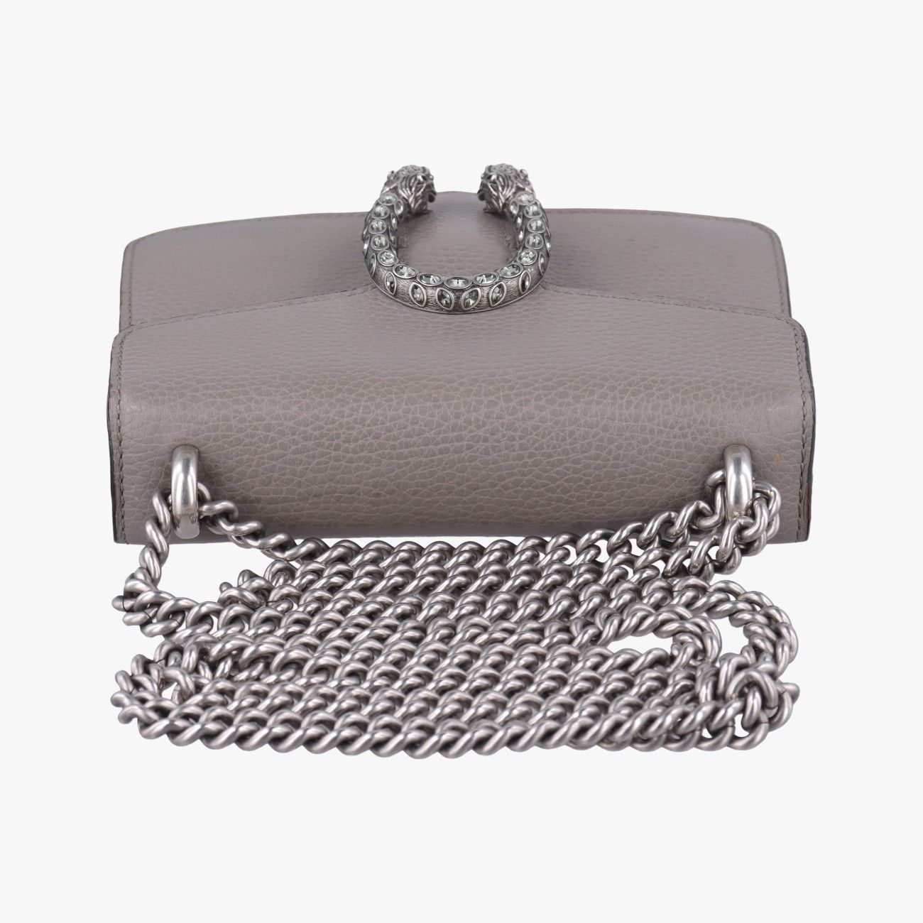 Gucci Dionysus Gray Leather Messenger — view 8