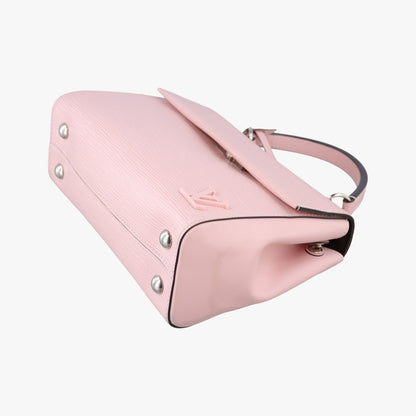 Louis Vuitton Cluny BB Rose Valley Epi Handbag — view 4