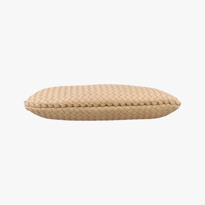 Bottega Veneta Intrecciato Beige Lambskin Handbag — view 3