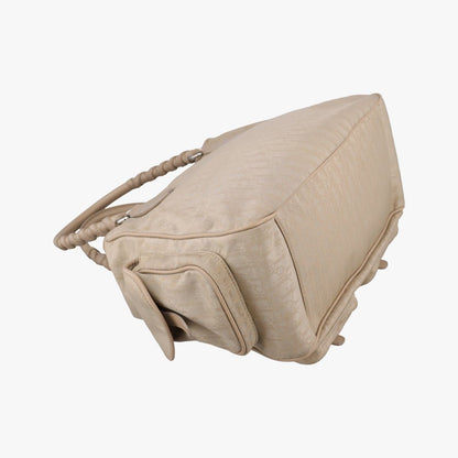 Dior Brea Trotter Khaki Cotton Canvas Handbag — view 7