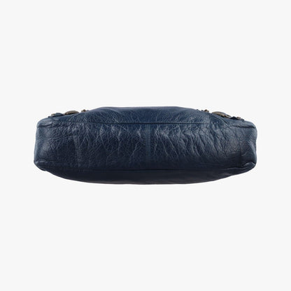 Balenciaga Giant City Navy Lambskin Messenger — view 3