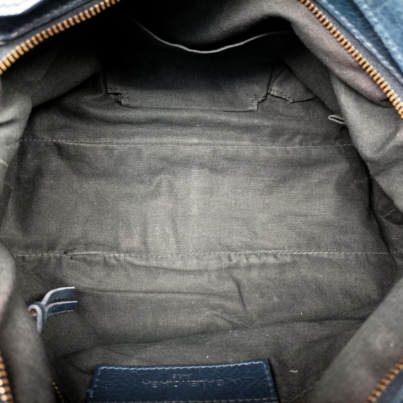 Balenciaga Giant City Navy Lambskin Messenger — view 9