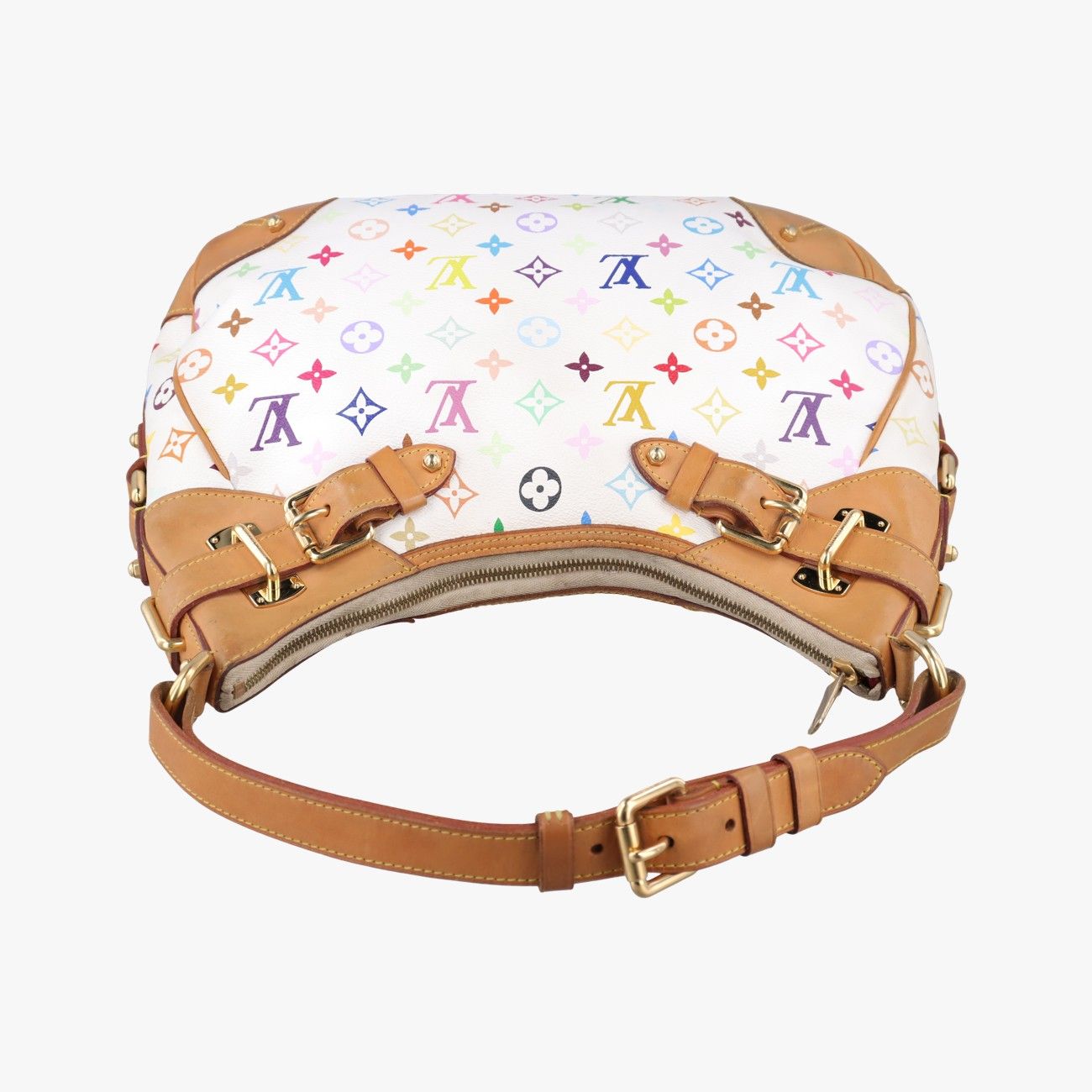 Louis Vuitton Greta Blanc Monogram Multicolor Messenger — view 8