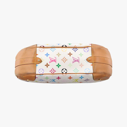 Louis Vuitton Greta Blanc Monogram Multicolor Messenger — view 3