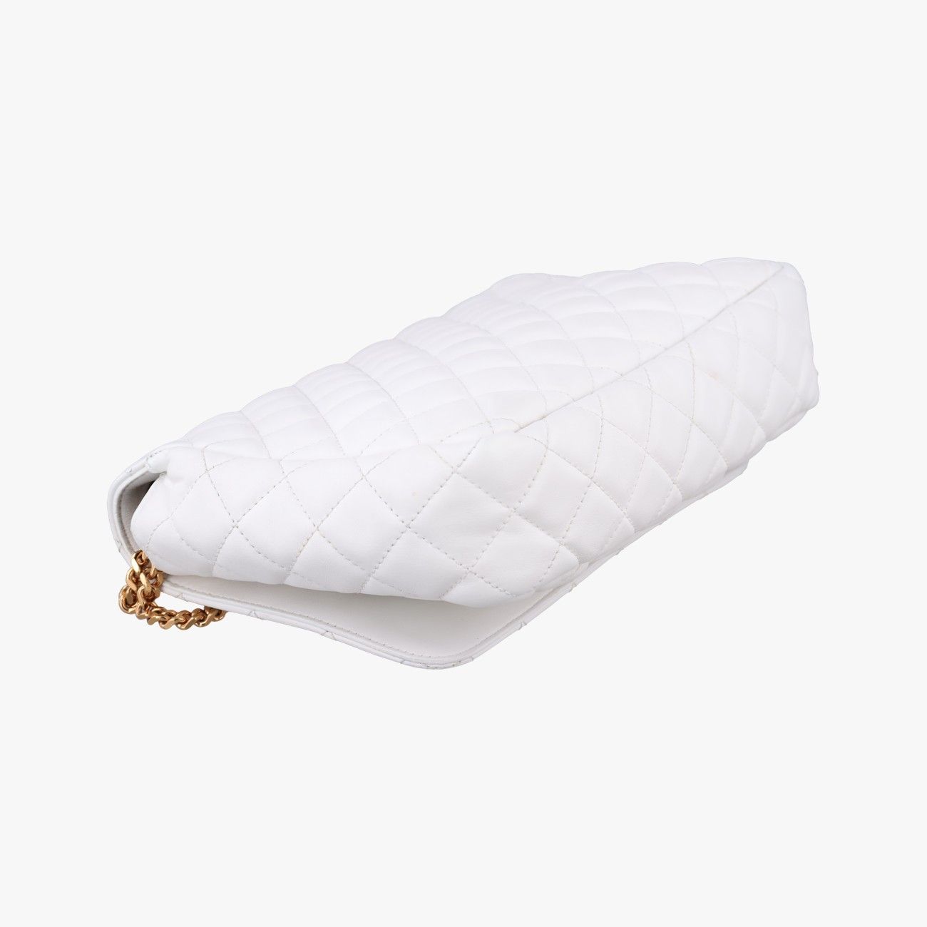 Versace Medusa White Leather Messenger — view 7