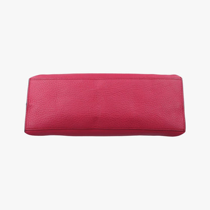 Gucci Bamboo Daily Rose Red Leather Messenger — view 3