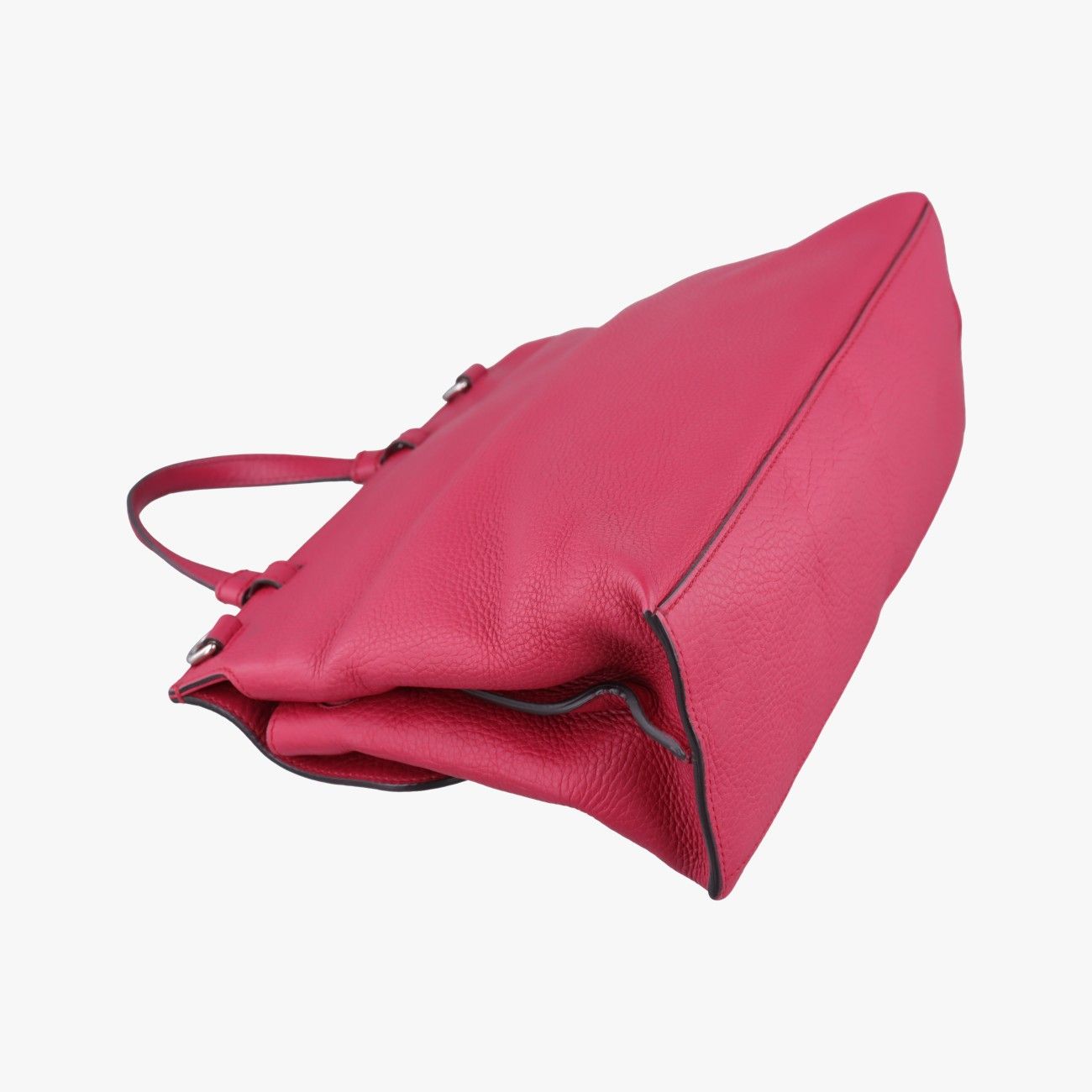 Gucci Bamboo Daily Rose Red Leather Messenger — view 7