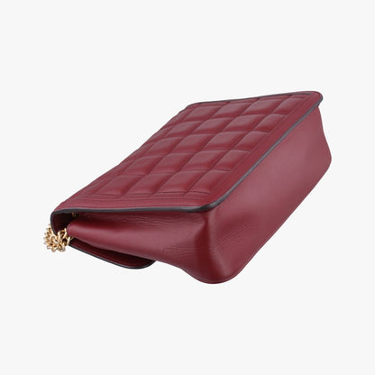 Gucci Mini Deco Wine Red Leather Messenger — view 7