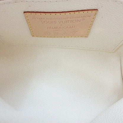 Louis Vuitton Takashi Murakami Monogram Pouch Cosmetic Multicolor White — view 5