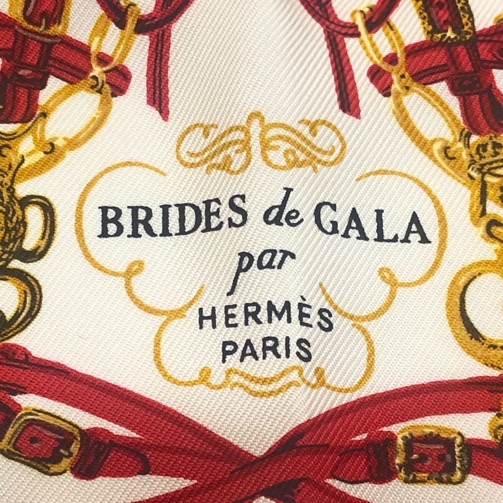 Hermes Handkerchief Brides de Gala Ceremonial Bridle Silk — view 6