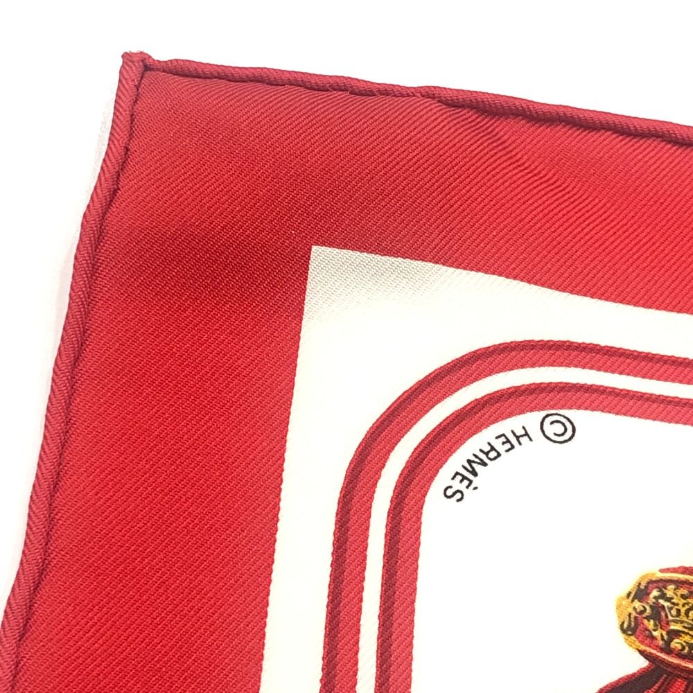 Hermes Handkerchief Brides de Gala Ceremonial Bridle Silk — view 8