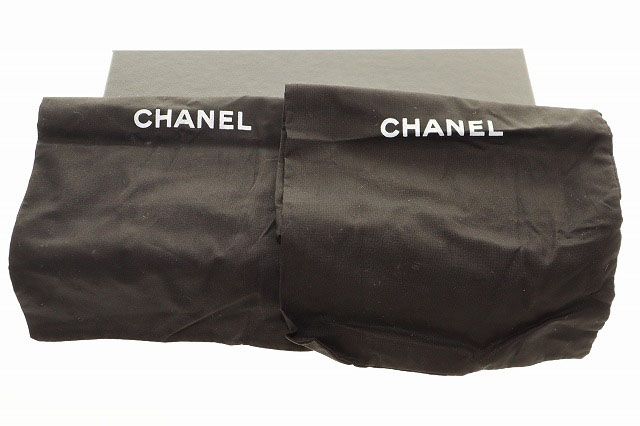 Chanel Espadrille Shoes White 37 Lace CC Logo Slip Ons Hemp Beige Aa — view 9