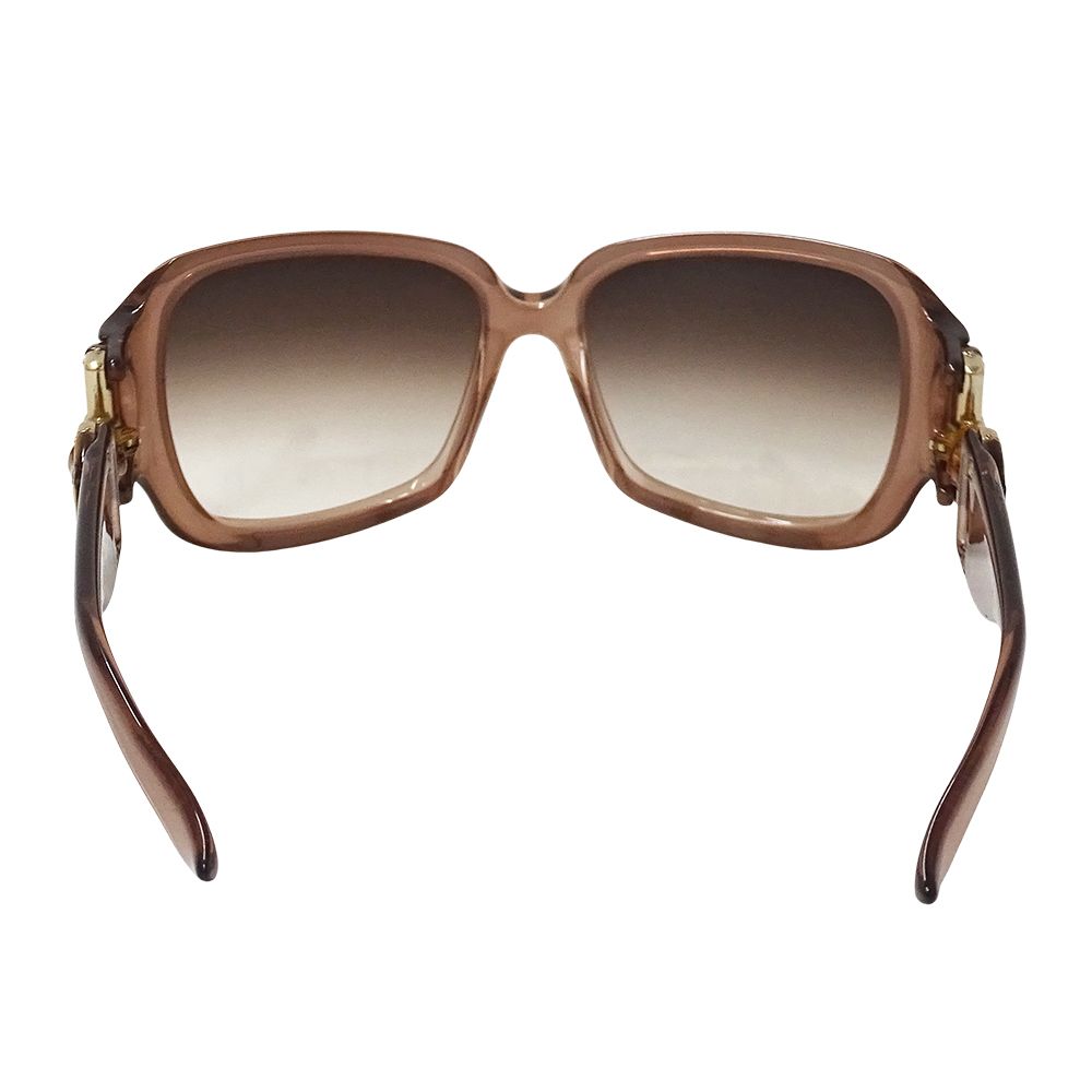 Gucci Sunglasses Bamboo Brown Pink S Gradient Summer Eyewear — view 3