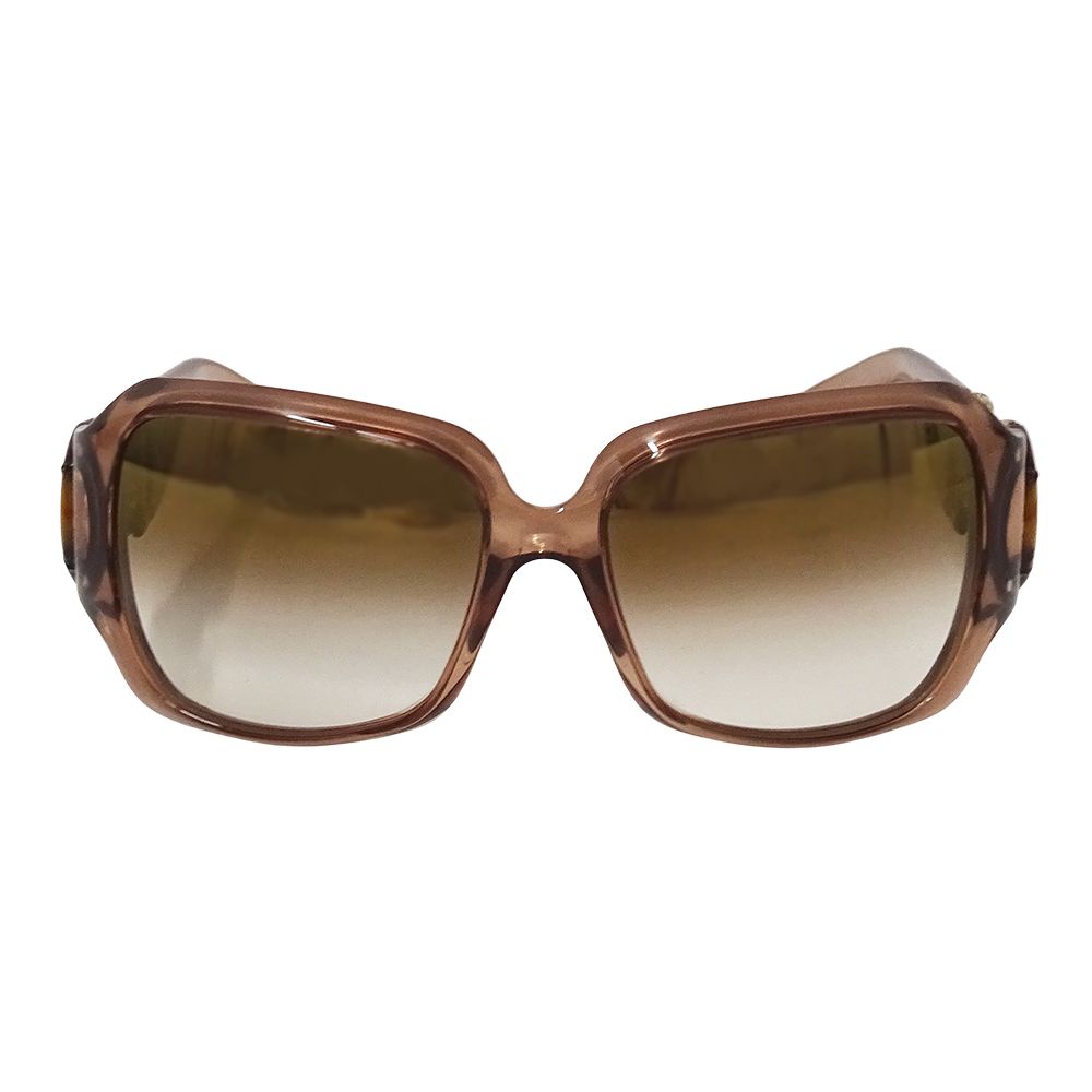 Gucci Sunglasses Bamboo Brown Pink S Gradient Summer Eyewear — view 2