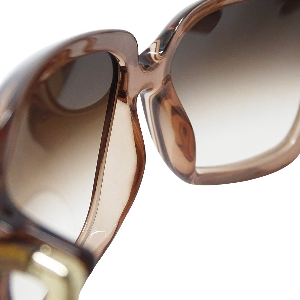 Gucci Sunglasses Bamboo Brown Pink S Gradient Summer Eyewear — view 6