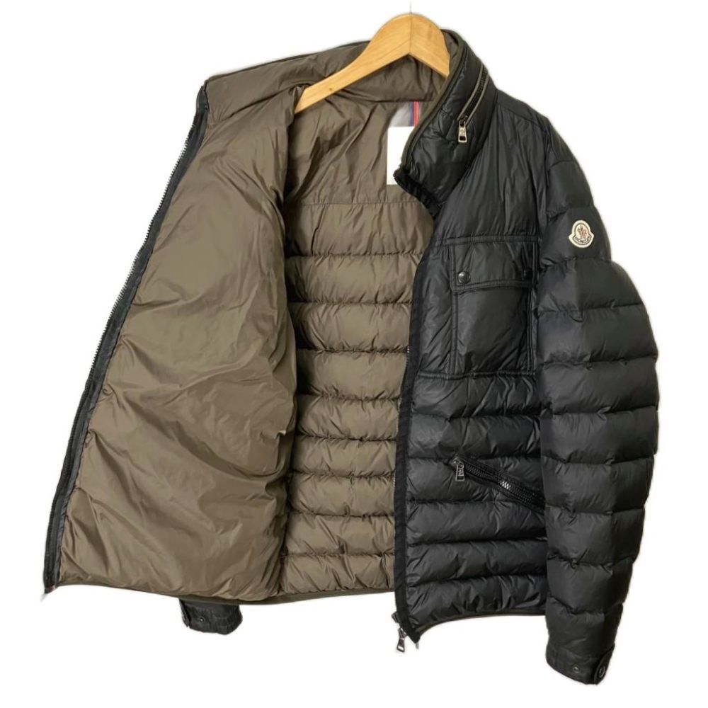Moncler Norbert Giubbotto Down Jacket Zip Up 3 Black 53329 — view 4