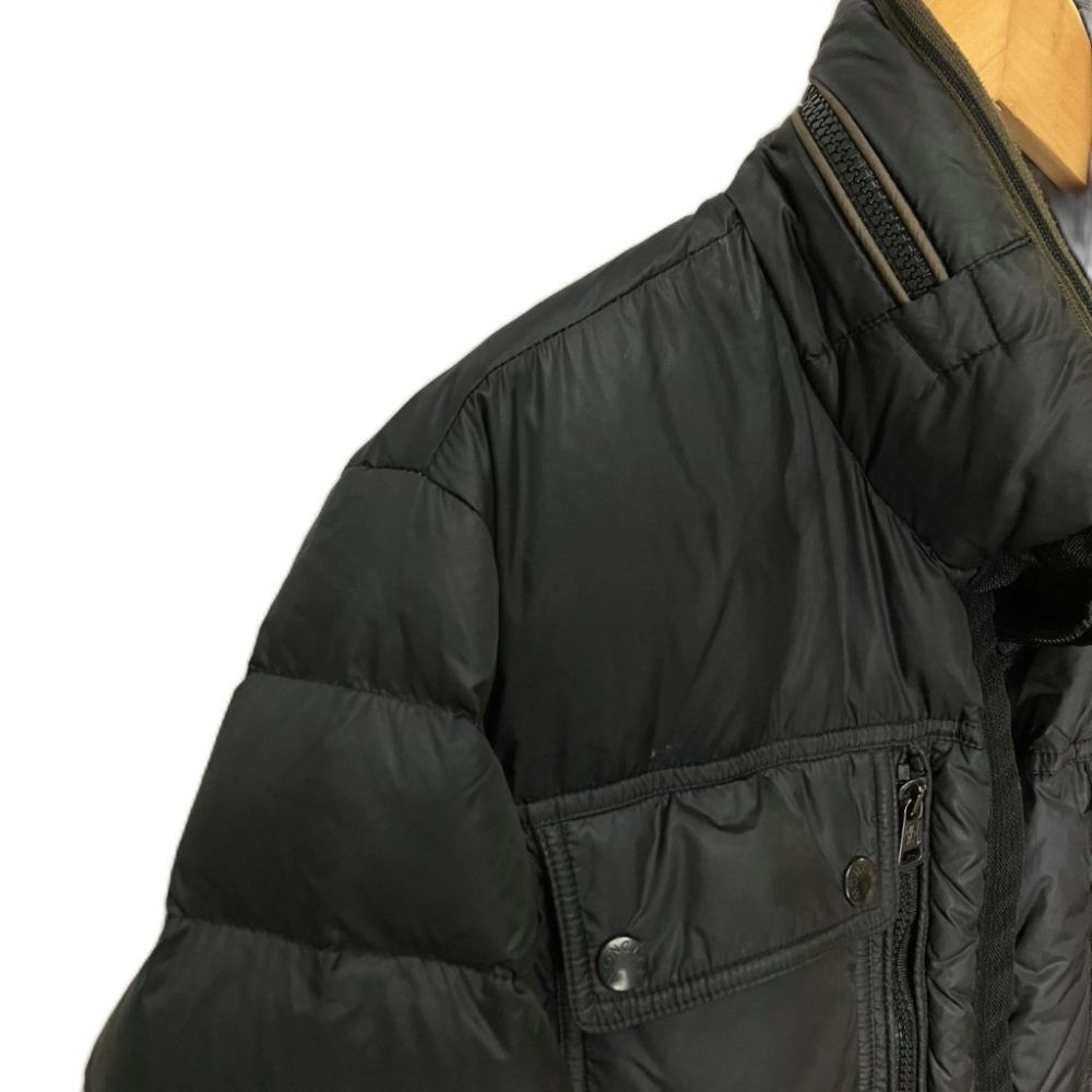 Moncler Norbert Giubbotto Down Jacket Zip Up 3 Black 53329 — view 3