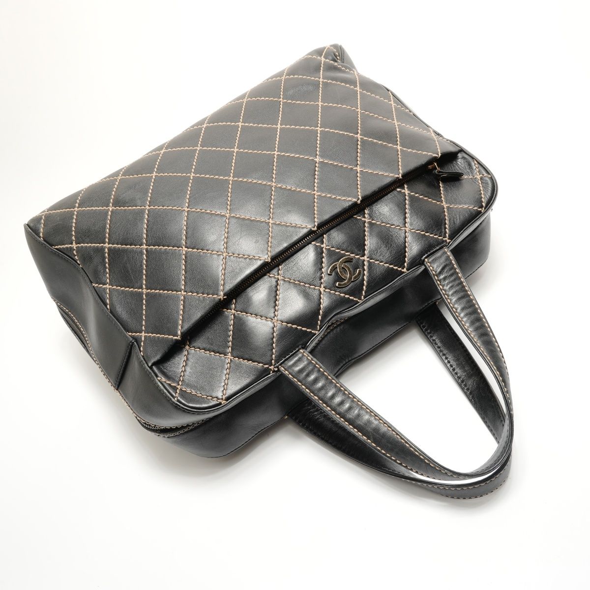 Chanel Handbag Wild Stitch Tote — view 8