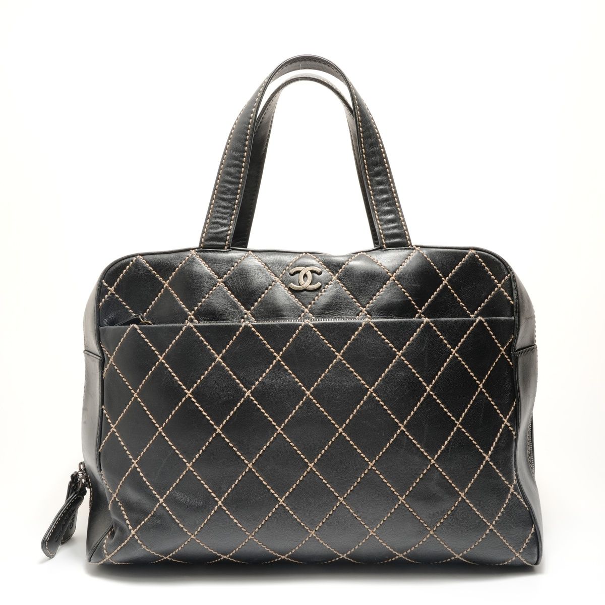 Chanel Handbag Wild Stitch Tote
