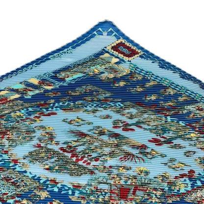 Hermes Scarf Pleated Silk Celestial Bodies and the Sun Ancient Inca Empire — view 4