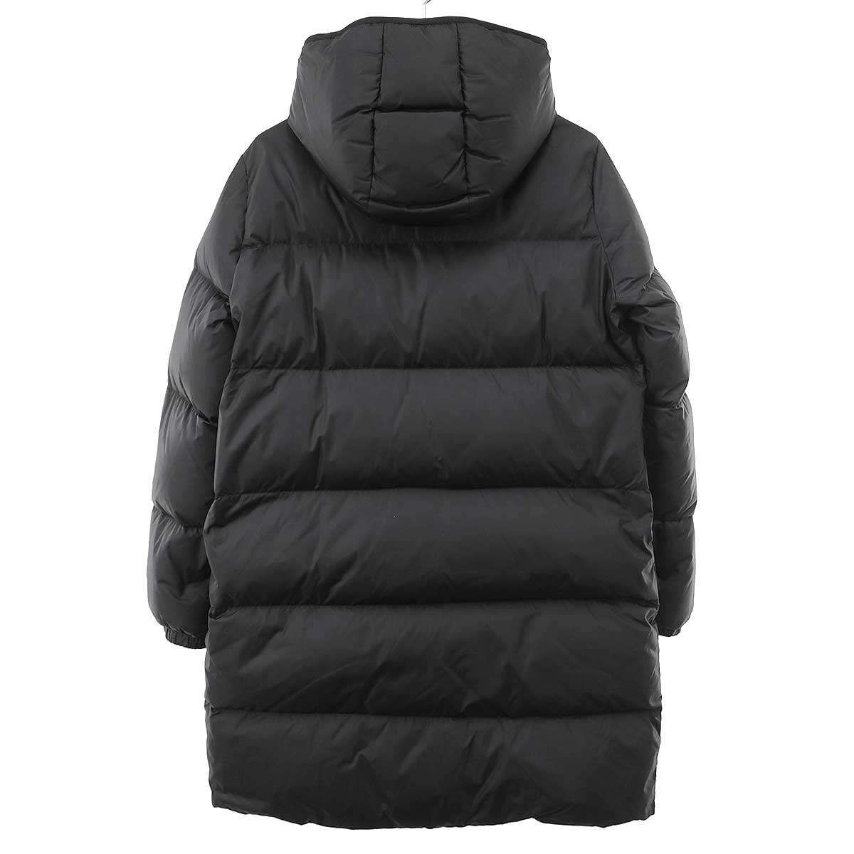 Moncler Burgaux Giubbotto Down Coat Black — view 2